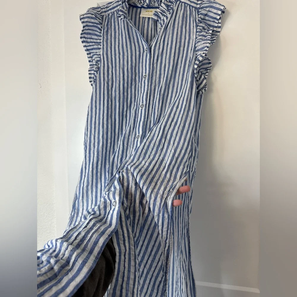 Mauve by Anthropologie Striped Long Tunic - Picture 5 of 8